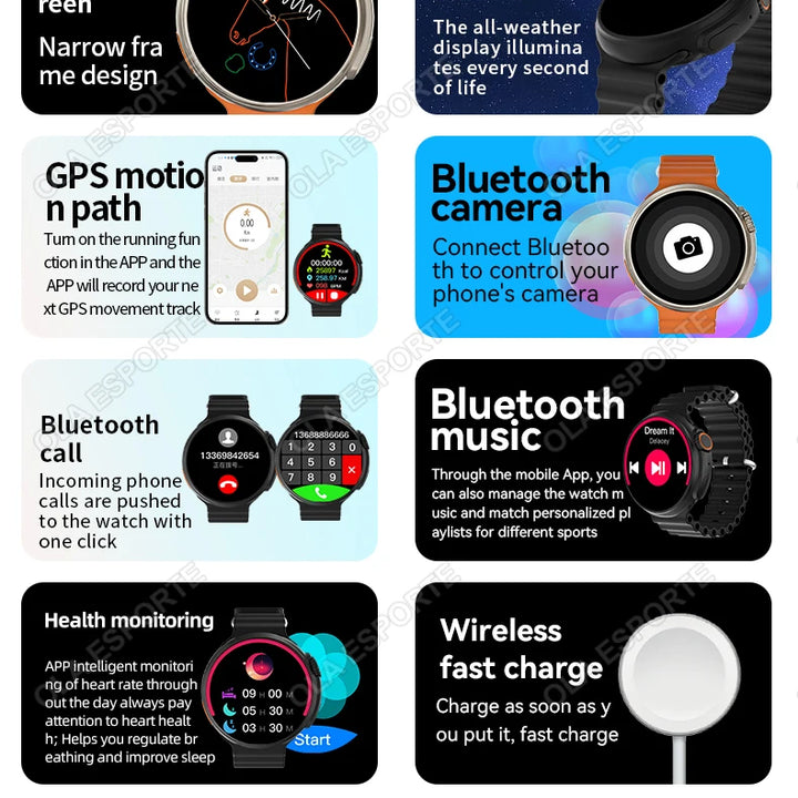 Smart Watch Ultra 9 Pro